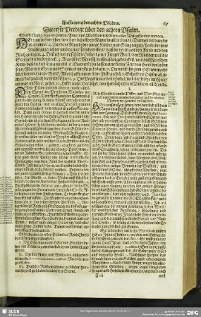 Auslegung des achten Psalms