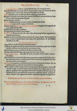 Liber IX. Ex libris de sensu et sensato.