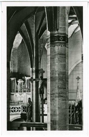Freiberg. Dom, Kleine Silbermannorgel