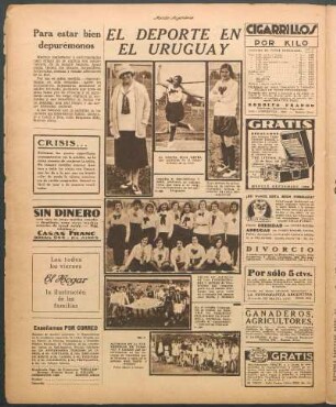 El deporte en el Uruguay [Fotografías]