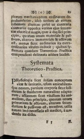 Systemata Theoretico- Practica.