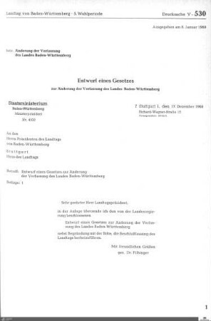 Gesetzentwurf zur Änderung der Landesverfassung (Lehrerausbildung)