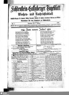 Lichtenstein-Callnberger Tageblatt