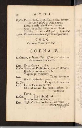 Atto Primo: Scena V.