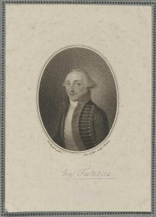 Bildnis des Antonius Festetics de Tolna