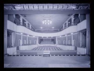 Stadttheater, Meißen: Ansicht Zuschauerraum (Negativ zu Inv. Nr. TBS 203,02)