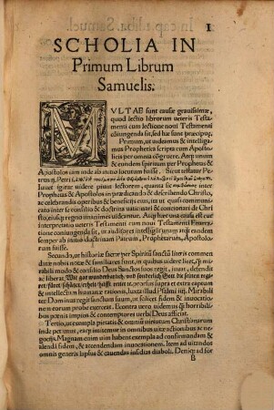 Samvelis Liber secundus Annotationibus piis iuxtà ac eruditis explicatus