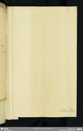 6) Grund-Riß der Goettingischen Bibliothec. 18. Jahrh.