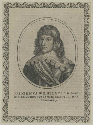 Bildnis des Fridericvs Wilhelmvs