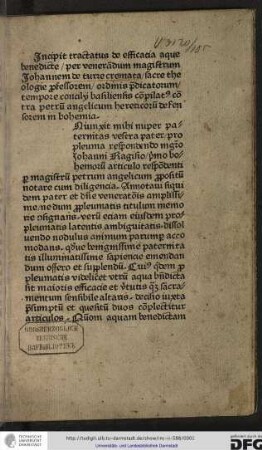 De efficacia aquae benedictae