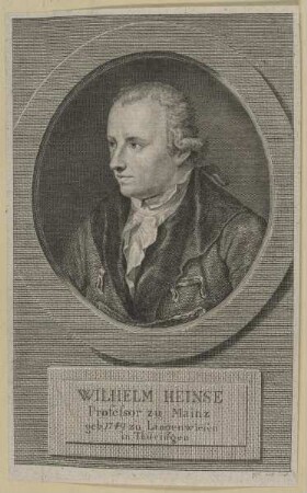 Bildnis des Wilhelm Heinse