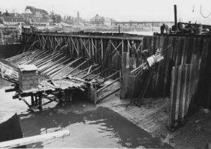Bau Fischpass Staustufe Koblenz/Mosel