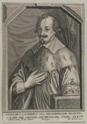 Bildnis des Anselm Casimir Wamboldt von Umbstatt, Erzbischof von Mainz