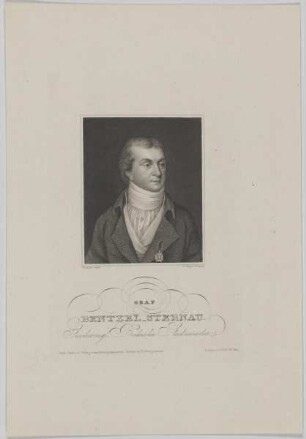 Bildnis des Christian Ernst von Bentzel-Sternau