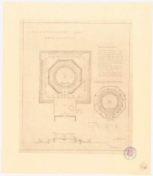 Rosengarten: Grundriss 1:200