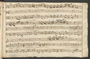 Fuori di sua capanna. Auszüge; A, vl, b; F-Dur