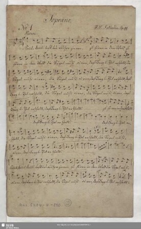6 Partsongs - Mus.5404-H-500 : Coro, pf