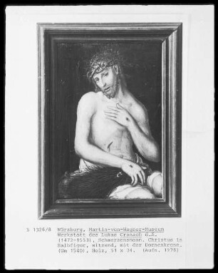 Schmerzensmann (Halbfigur)