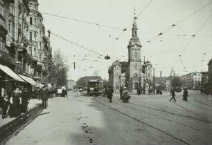 Leipzig, Straßenbahn, Johannisplatz