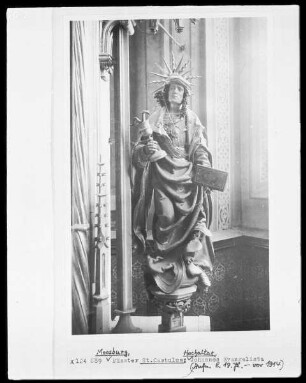 Hochaltar, Johannes der Evangelist