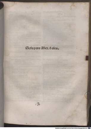 Summa universae theologiae : P. 1-4. P. 1 mit Gedicht an den Leser "Doctoris irrefragabilis Alexandri ...", 2