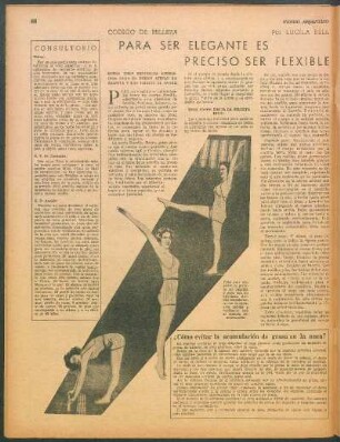 Para ser elegante es preciso ser flexible : Código de belleza