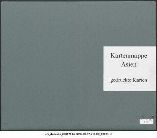 Vorderindien, Geological Survey of India : 1887-1904 : Kartensammlung
