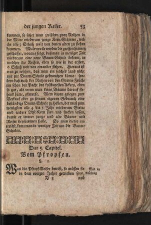 Das 5. Capitel. Vom Pfropfen