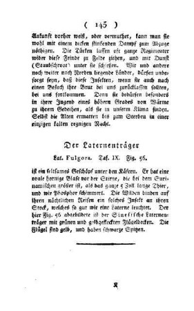 ¬Der¬ Laternenträger : Lat. Fulgora ; Taf. IX, Fig. 56