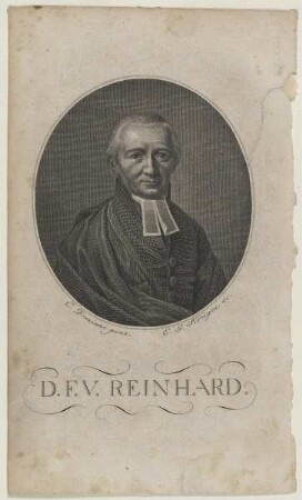 Bildnis des D. F. V. Reinhard