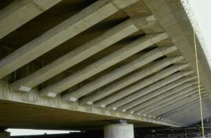 Rheinbrücke, Vorlandbrücke, Duisburg-Beeckerwerth