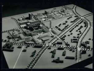 Museen Berlin-Dahlem: Modelluntersuchungen für Erweiterung Museum Dahlem