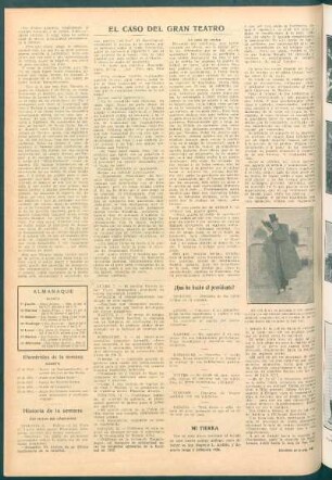 Historia de la semana : (Los sucesos más culminantes)