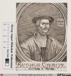 Bildnis Balthasar Koberger (Koburger)