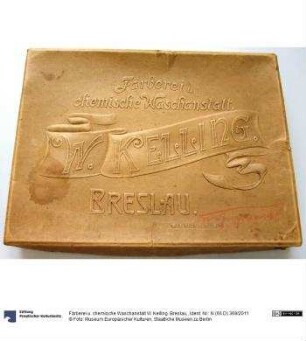 Färberei u. chemische Waschanstalt W. Kelling. Breslau.