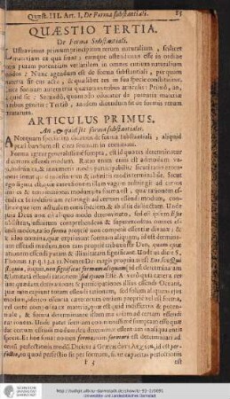 QUAESTIO TERTIA.
