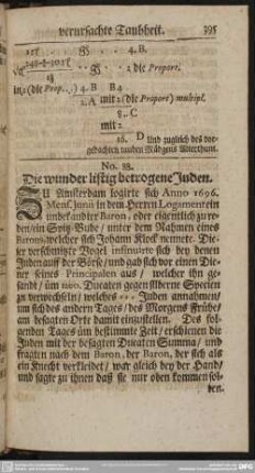No. 88. Die wunder listig betrogene Juden