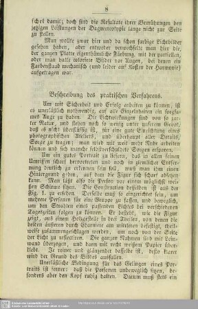 Beschreibung des praktischen Verfahrens