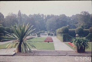 Potsdam, Park Sanssouci, Parterre Bildergalerie.