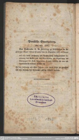 Preußische Staatszeitung