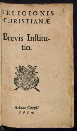 Religionis Christianae Brevis Institutio