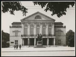 Hoftheater, Weimar: Ansicht von Osten