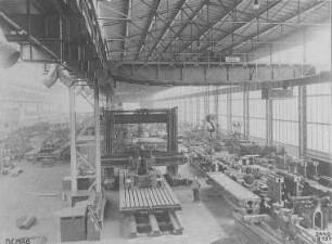 Große Hobelmaschine (DEMAG) : Technikgeschichte | Maschinenbau | Werkzeuge und Werkzeugmaschinen | Hobelmaschinen, Drehbänke; Revolver Drehbänke; Automaten, Schleifmaschinen