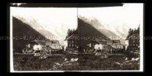 Berghotel Bellevue und Couronne am Mont Blanc in Argentiere