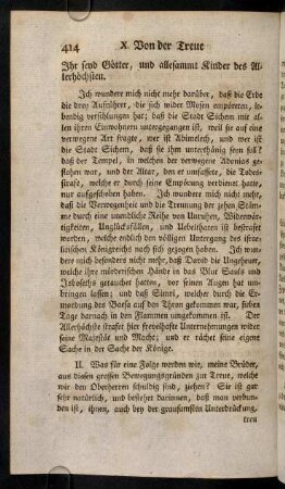 414-424, Was fuer eine Folge werden wir, meine Brueder, ...