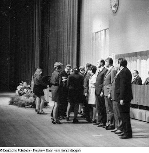 Eröffnung Parteilehrjahr 1972/1973