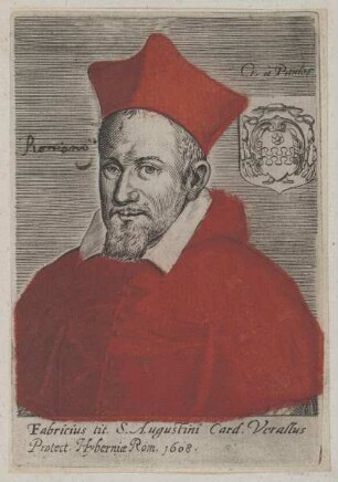 Bildnis des Fabricius Augustini, Card. Verallus