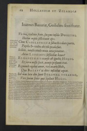 Ioannes Bauariae, Guilielmi sexti frater.
