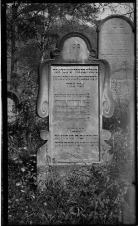 Hemsbach Judenfriedhof Grabstein