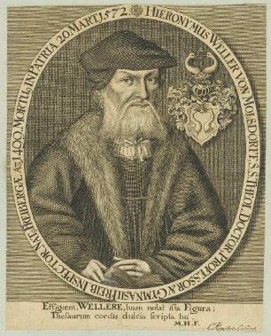 Bildnis des Hieronymus Weller von Molsdorff